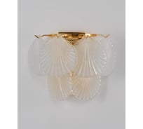 Настенный хрустальный светильник Moderli Tears 1 E14 60W золото, белый V2371-W