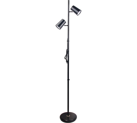 Напольный торшер Uniel светодиодный ulm-t600 2x6w/4500k/dim black UL-00010174