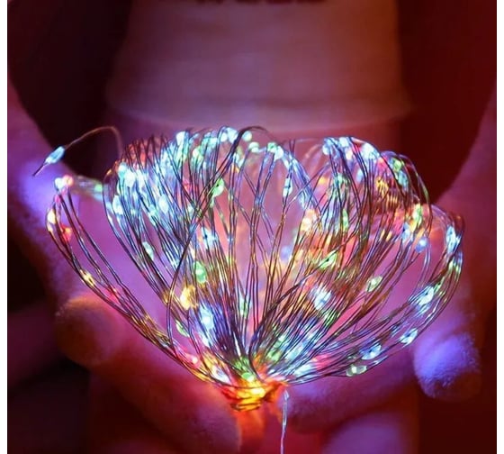 Гирлянда ZDK Homium Glow светодиодный занавес 300LED 3м на 3м с USB и пультом ny00014 1