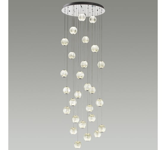 Люстра ODEON LIGHT каскадная LED 120W CRYSTAL 5007_120L