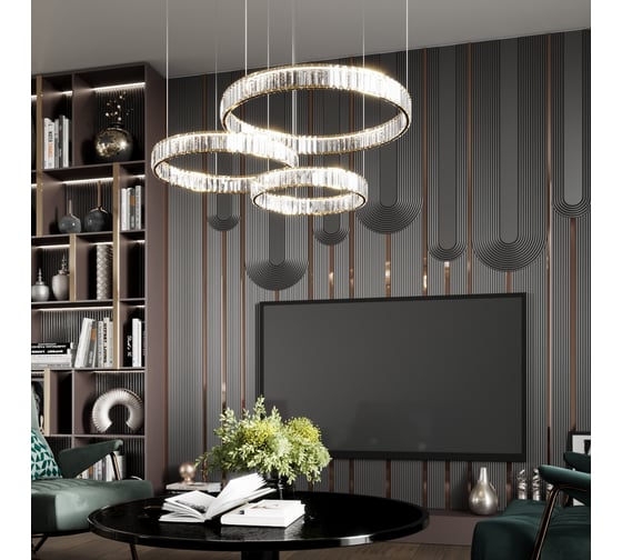 Люстра ODEON LIGHT LED 36W Vekia 5015_36L