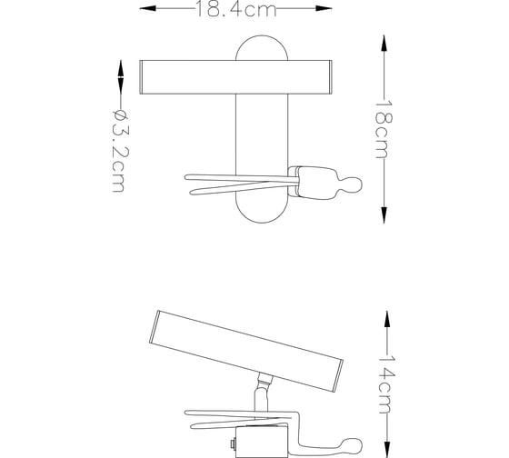 Бра ARTE LAMP albert A2173AP-1PB