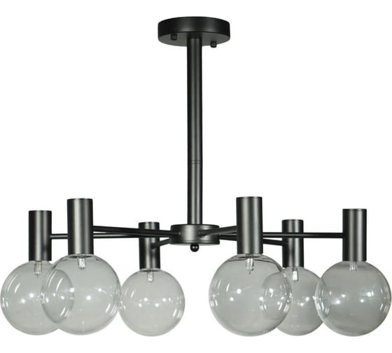 Люстра на штанге LOFT IT Tiara 10045/6 Black 1
