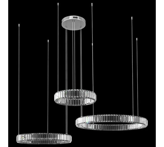 Подвесной светильник LOFT IT Crystal Ring 10135/3 Chrome