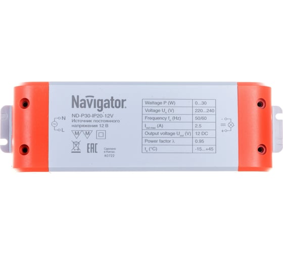 Драйвер Navigator 71 461 ND-P30-IP20-12V 71461