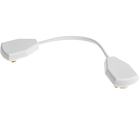 Трековый гибкий коннектор RITTER для соединения шинопровода Artline пластик/медь белый 59753 1