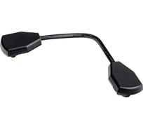 Трековый коннектор RITTER для соединения шинопровода гибкий узкий Artline пластик/медь черный 59754 8