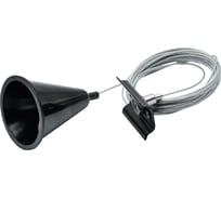 Тросовый подвес RITTER для трекового шинопровода Artline 1,5м пластик/нержавеющая сталь черный 23130 5