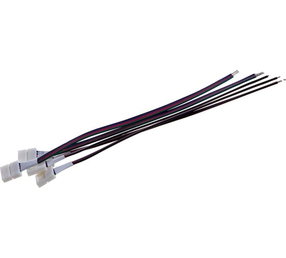 Коннектор Navigator 71 488 NLSC-RGB10mm-W-PC-IP20 5 шт 4670004714881 71488