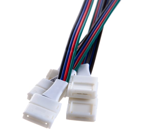 Коннектор Navigator 71 488 NLSC-RGB10mm-W-PC-IP20 5 шт 4670004714881 71488
