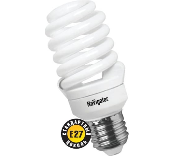 Энергосберегающая лампа Navigator 94 294 NCL-SF10-20-827-E27 494294
