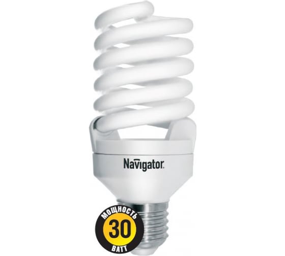 Энергосберегающая лампа Navigator 94 358 NCLP-SF-30-827-E27 4607136943582 267761 1