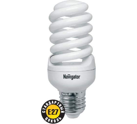 Энергосберегающая лампа Navigator 94 419 NCLP-SF-20-840-E27 4607136944190 148667