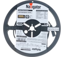 Лента Navigator СД 71 402 NLS-3528WW60-4.8-IP20-12V R5 5 м 71402