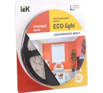 Светодиодная лента IEK ECO LED LSR-3528R60-4.8-IP65-12V уп.5м красн. LSR1-6-060-65-1-05 302242