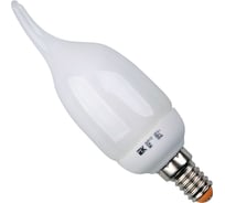 Энергосберегающая лампа, свеча КЭЛ-CВ Е14 9Вт 4000К ПРОМОПАК уп.6шт IEK LLE61-14-009-4000-S6 261564