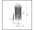 Настольная лампа ODEON LIGHT CHOKKA E14 40W 5028_1T 5