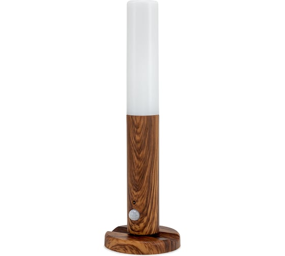 Настенный/переносной светодиодный светильник-ночник Лючия L200 Woodlight, аккумуляторный, с датчиком движения, пластик 4606400512868