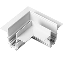 Угол для встраиваемого магнитного трека Neylight NLR20-2E-corner-90-W