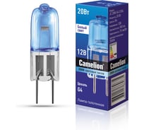 Галогенная лампа капсула G4 20Вт 12В 3500К Camelion 11465