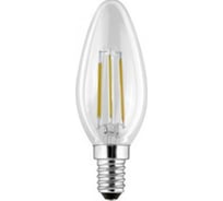 Светодиодная лампа 4Вт 220В Camelion LED4-C35-FL/830/E14 11990