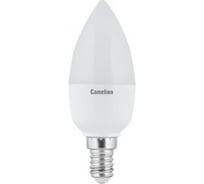 Диммируемая светодиодная лампа 5Вт 220В Camelion LED5-C35-D/830/E14 11623