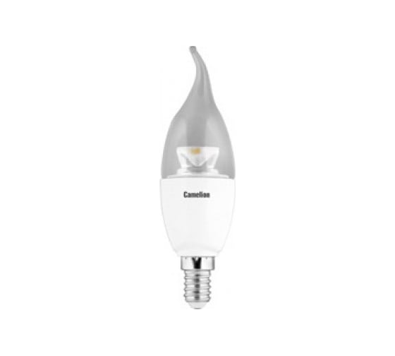 Светодиодная лампа 7.5Вт 220В Camelion LED7.5-CW35-CL/845/E14 11958 1