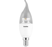 Светодиодная лампа 7.5Вт 220В 10 шт Camelion LED7.5-CW35-CL/830/E14 11957
