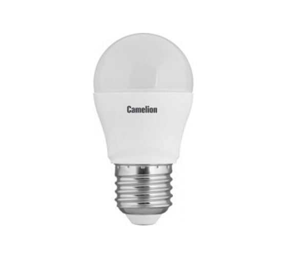 Светодиодная лампа 7.5Вт 220В Camelion LED7.5-G45/845/E27 11944