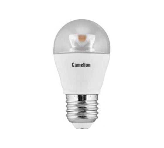Светодиодная лампа 6.5Вт 220В Camelion LED6.5-G45-CL/830/E27 11931