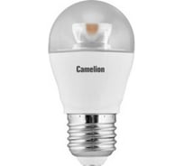 Светодиодная лампа 6.5Вт 220В Camelion LED6.5-G45-CL/845/E27 11933