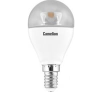 Светодиодная лампа 7.5Вт 220В Camelion LED7.5-G45-CL/830/E14 11951