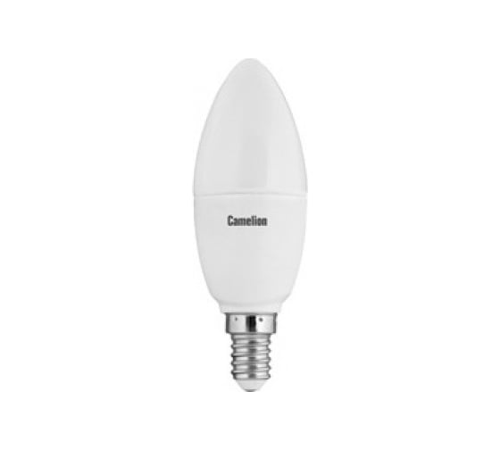 Светодиодная лампа 7.5Вт 220В Camelion LED7.5-C35/845/E14 11947 1