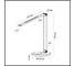 Настольный светильник ODEON LIGHT LED 1*7W UMA 4387_7TL 6