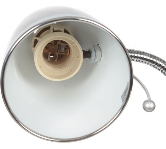 Настольный светильник, серебро 230V 40W E27 Camelion KD-308 C03 11478