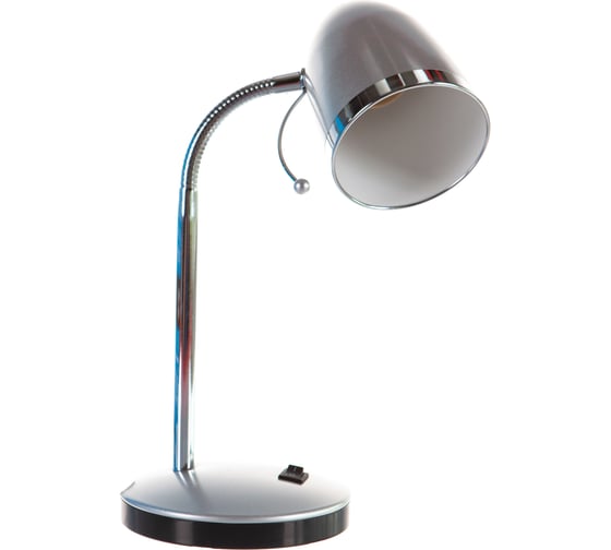 Настольный светильник, серебро 230V 40W E27 Camelion KD-308 C03 11478