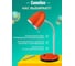Настольный светильник, оранжевый 230V 40W E27 Camelion KD-308 C11 11480 7