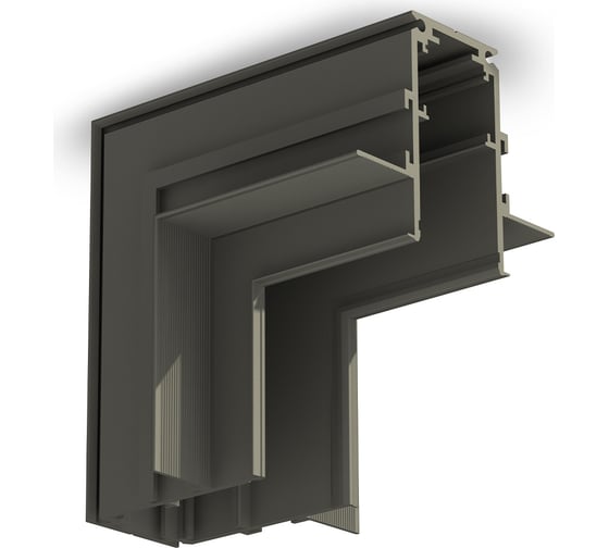 Угловой L-образный соединитель для встраиваемых треков Ambrella Light TRACK SYSTEM GL3363 1