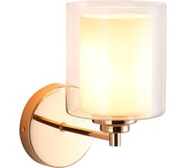 Настенный светильник Moderli Maximilian 1 E27 60W золотой белый прозрачный V2520-1W