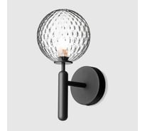 Настенный светильник Moderli Covey 1 G9 3W черный, прозрачный V2053-W