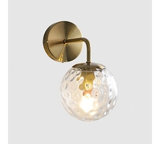 Настенный светильник Moderli Covey 1 G9 3W золото, прозрачный V2054-W