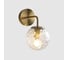 Настенный светильник Moderli Covey 1 G9 3W золото, прозрачный V2054-W 1