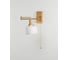 Настенный светильник Moderli Frisco латунь, белый металл, стекло V10511-1W 5