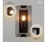 Настенный светильник Moderli Rizar 1 E27 60W черный, янтарный металл, стекло V10472-1W 4