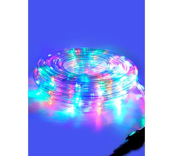 LED канат Магия праздника 10м, 24 лампочки на метр, мультицвет, IP20, мультирежим MAG-G056-240