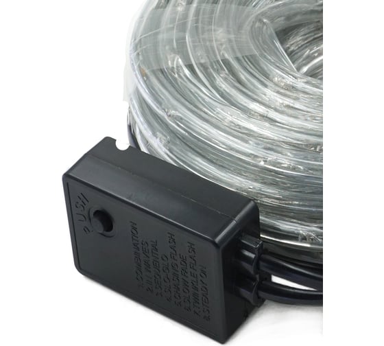 LED канат Магия праздника 10м, 24 лампочки на метр, мультицвет, IP20, мультирежим MAG-G056-240