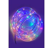 Гирлянда "ДЮРАЛАЙТ", D=4мм 100LED цвет мульти GS IP44 4.5V1.35W адаптер Магия праздника MAG-G092-032