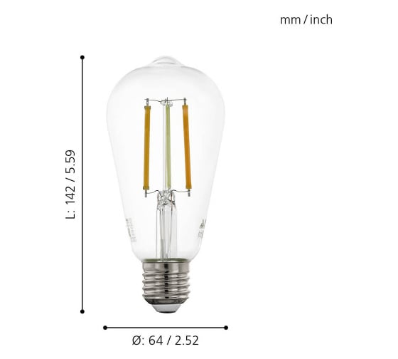 Светодиодная лампа Eglo ПРОМО LM_LED_E27 12577