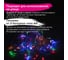 Уличная электрогирлянда Золотая сказка Нить, IP44, 60 LED, 6 м, многоцветная, батарейки, 591291 3