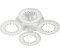 Люстра De City Мадлен 120+22w led 220 v пульт 424013505